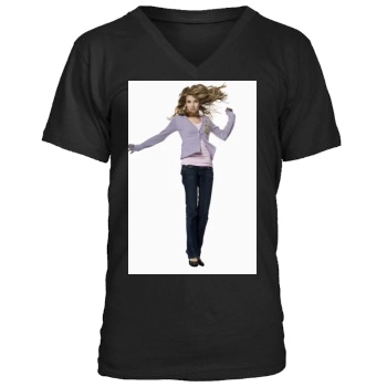 Emma Roberts Men's V-Neck T-Shirt