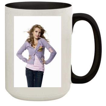 Emma Roberts 15oz Colored Inner & Handle Mug