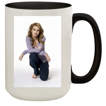 Emma Roberts 15oz Colored Inner & Handle Mug