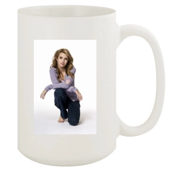 Emma Roberts 15oz White Mug