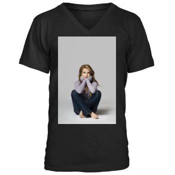 Emma Roberts Men's V-Neck T-Shirt