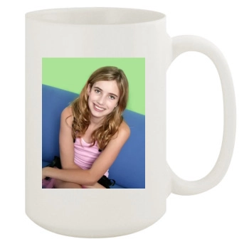 Emma Roberts 15oz White Mug