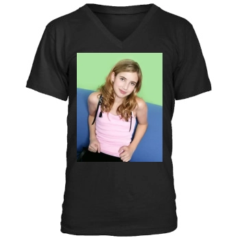 Emma Roberts Men's V-Neck T-Shirt