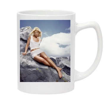 Tara Reid 14oz White Statesman Mug