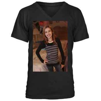 Emma Roberts Men's V-Neck T-Shirt