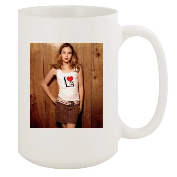 Emma Roberts 15oz White Mug