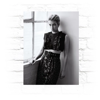 Emma Roberts Metal Wall Art