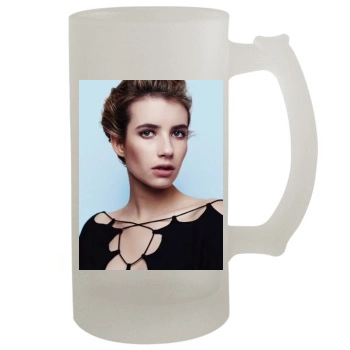 Emma Roberts 16oz Frosted Beer Stein