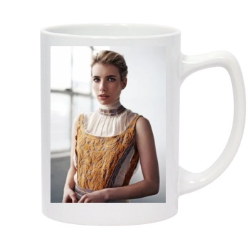 Emma Roberts 14oz White Statesman Mug