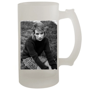 Emma Roberts 16oz Frosted Beer Stein