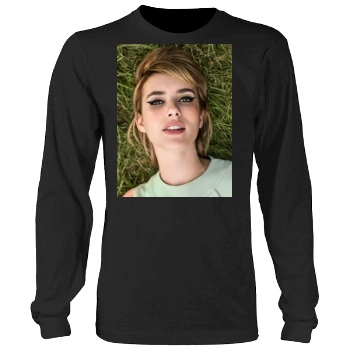 Emma Roberts Men's Heavy Long Sleeve TShirt