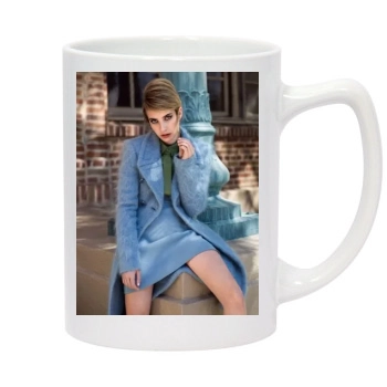 Emma Roberts 14oz White Statesman Mug