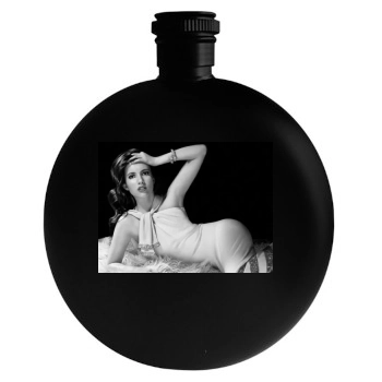 Emma Roberts Round Flask