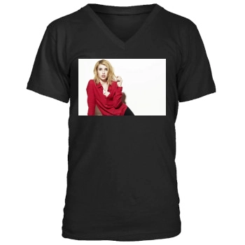 Emma Roberts Men's V-Neck T-Shirt