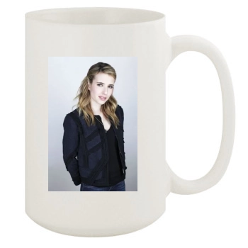 Emma Roberts 15oz White Mug