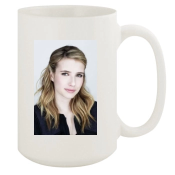 Emma Roberts 15oz White Mug