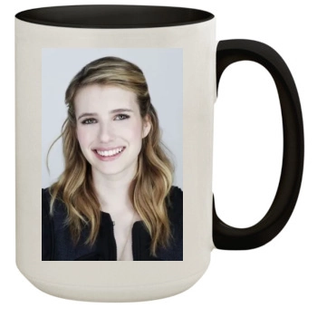 Emma Roberts 15oz Colored Inner & Handle Mug