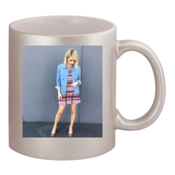 Emma Roberts 11oz Metallic Silver Mug