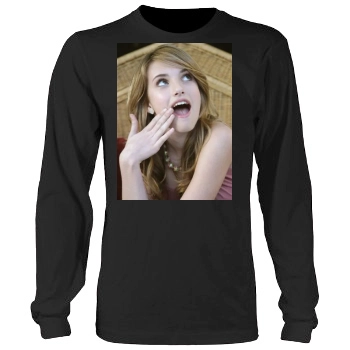 Emma Roberts Men's Heavy Long Sleeve TShirt