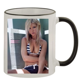 Tara Reid 11oz Colored Rim & Handle Mug