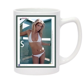 Tara Reid 14oz White Statesman Mug