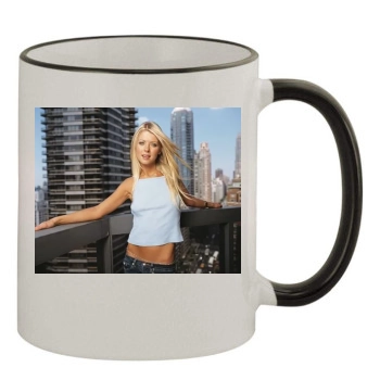 Tara Reid 11oz Colored Rim & Handle Mug