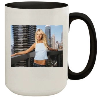 Tara Reid 15oz Colored Inner & Handle Mug