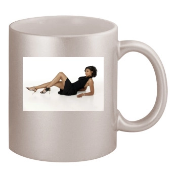 Taraji Henson 11oz Metallic Silver Mug