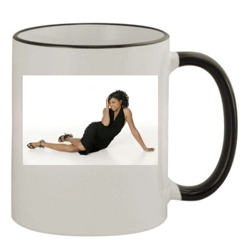 Taraji Henson 11oz Colored Rim & Handle Mug