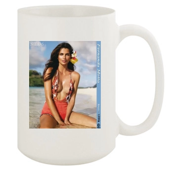 Teri Hatcher 15oz White Mug