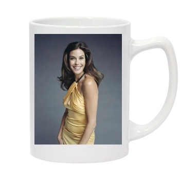 Teri Hatcher 14oz White Statesman Mug