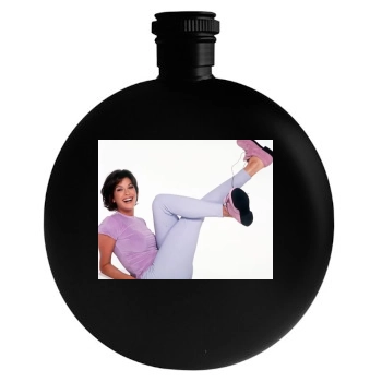 Teri Hatcher Round Flask