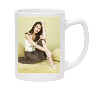 Teri Hatcher 14oz White Statesman Mug