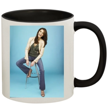 Teri Hatcher 11oz Colored Inner & Handle Mug