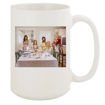 Teri Hatcher 15oz White Mug