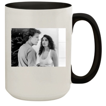 Teri Hatcher 15oz Colored Inner & Handle Mug