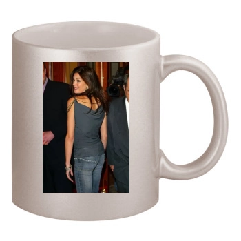 Teri Hatcher 11oz Metallic Silver Mug