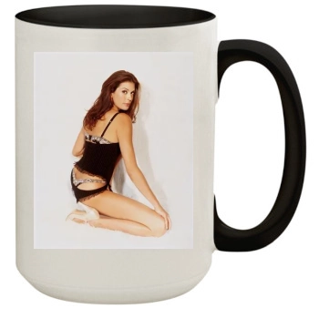 Teri Hatcher 15oz Colored Inner & Handle Mug