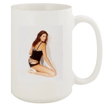 Teri Hatcher 15oz White Mug