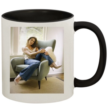 Teri Hatcher 11oz Colored Inner & Handle Mug