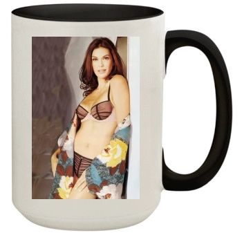 Teri Hatcher 15oz Colored Inner & Handle Mug