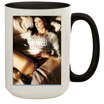 Teri Hatcher 15oz Colored Inner & Handle Mug