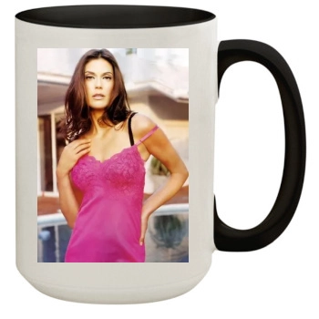 Teri Hatcher 15oz Colored Inner & Handle Mug