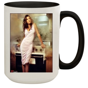 Teri Hatcher 15oz Colored Inner & Handle Mug