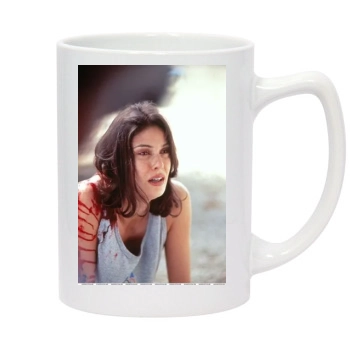 Teri Hatcher 14oz White Statesman Mug