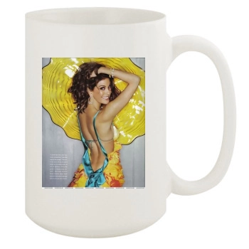 Teri Hatcher 15oz White Mug