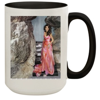 Teri Hatcher 15oz Colored Inner & Handle Mug