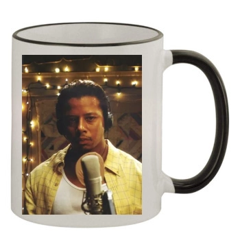 Terrence Howard 11oz Colored Rim & Handle Mug