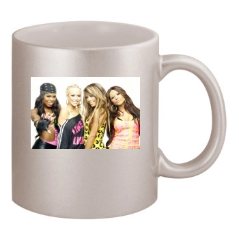 Girlicious 11oz Metallic Silver Mug