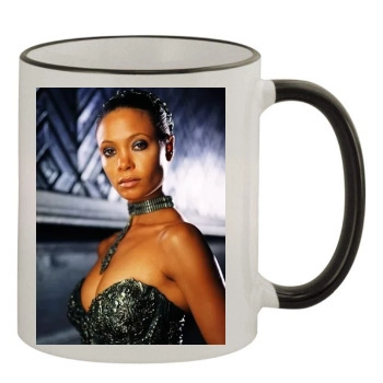 Thandie Newton 11oz Colored Rim & Handle Mug